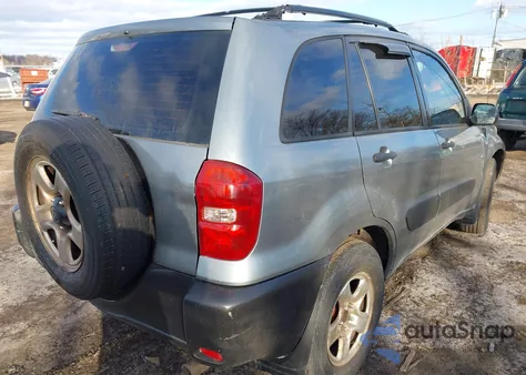 2005 Toyota Rav4 из США, поврежденный, VIN JTEGD20V450058447